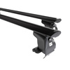 Taklasthållare till Renault Captur I SUV (2013-2019) - svart takräcke - takhållare - utan fästelement - Aluminium