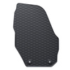 Gummimattor till bil Volvo XC60 I SUV (2008-2017) - svart - 4 st.