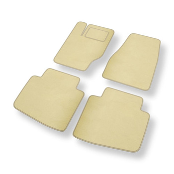 Velourmattor till Jeep Commander I SUV (2006-2010) - beige