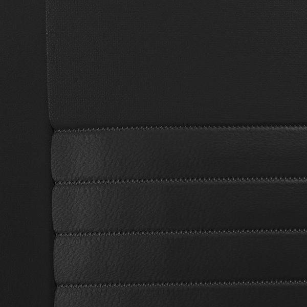 Universella sätesöverdrag till Volkswagen New Beetle (1998-2005) - Typ 1 (svart)