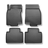 Tpe-mattor till Nissan X-Trail III SUV (08.2014-2022) - 5 eller 7 platser; utan tredje raden