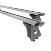 Taklasthållare till Renault Megane mk II Grandtour (2002-2009) - silver takräcke - takhållare -fästpunkter - Aluminium