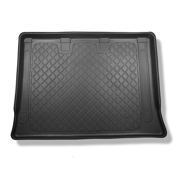 Bagagerumsmattor till Mercedes-Benz Vito W447 Tourer (10.2014-....) - bakom tredje sätesraden; Extra lång version (axelavstånd 3430 mm; billängd 5370 mm); utan delat bagageutrymme