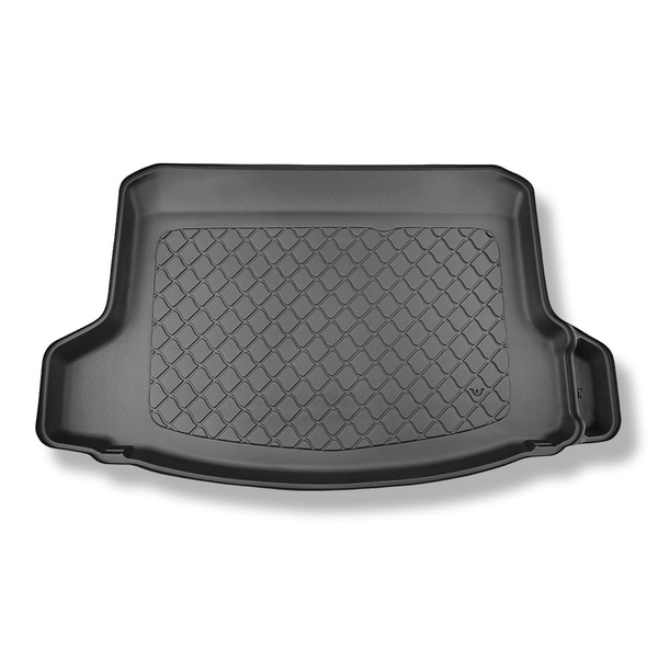 Bagagerumsmattor till Honda Civic XI Hybrid e:HEV Kombikupé (10.2022-....) - med / utan subwoofer; möjlighet att skära bort höger nisch