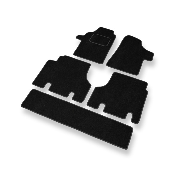 Velourmattor till Mercedes-Benz Viano Skåpbil (2003-2014) - svarta