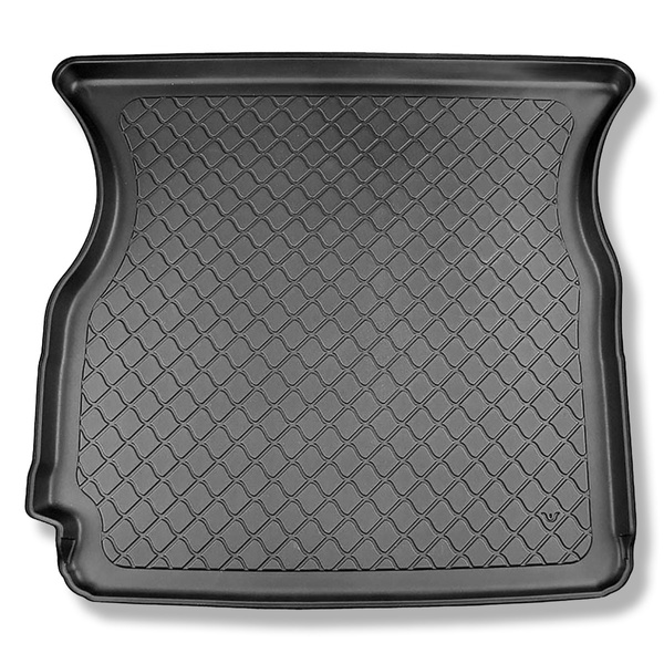 Bagagerumsmattor till Tesla Model X SUV (10.2016-12.2020) - övre bagagerum; 5/6/7 platser; bakom 2a sätesraden (3e raden nedsänkt)