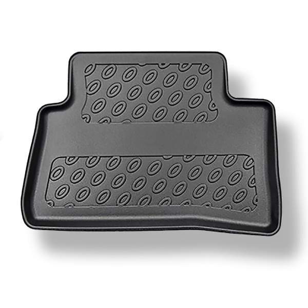 Sats bagagerumsmatta och bilmattor TPE PREMIUM måttillverkade till: Toyota C-HR SUV (01.2017-12.2023) - med / utan subwoofer; möjlighet att skära bort höger kant; även till hybrid; ej till 2.0 Hybrid Dynamic Force version