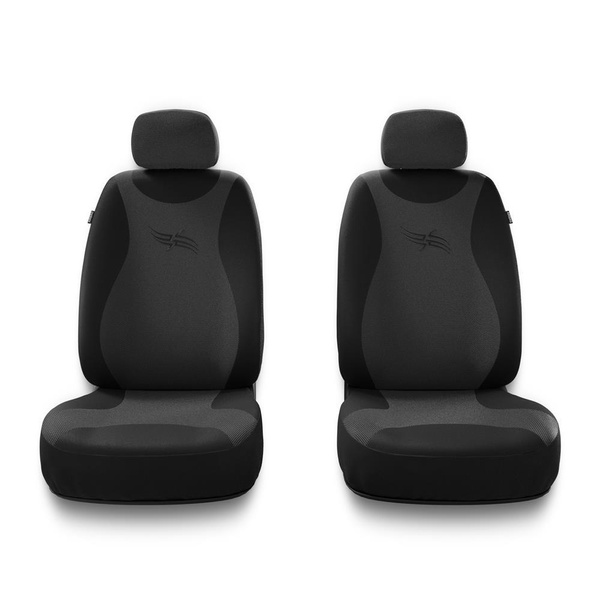 Universella sätesöverdrag till Seat Mii (2011-2018) - mörkgrå