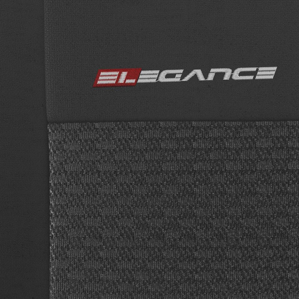 Universella sätesöverdrag till Fiat Albea I, II (2002-2010) - Typ 3 (grå)