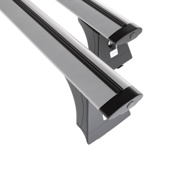 Taklasthållare till Ford Focus mk II Sedan (2008-2011) - silver takräcke - takhållare -fästpunkter - Aluminium