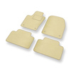 Velourmattor till Jeep Grand Cherokee IV SUV (2010-2021) - beige