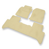 Velourmattor till Toyota Land Cruiser J120 SUV (2002-2009) - beige