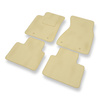 Velourmattor till Audi A8 I D2 Limousine (1994-2002) - beige