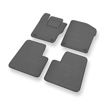 Velourmattor till Mercedes-Benz M-klass W166 SUV (2012-2015) - gråa