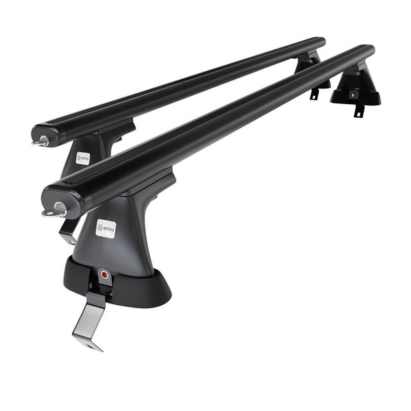 Taklasthållare till Renault Scenic mk III Minibuss (2009-2016) - svart takräcke - takhållare - utan fästelement - Aluminium