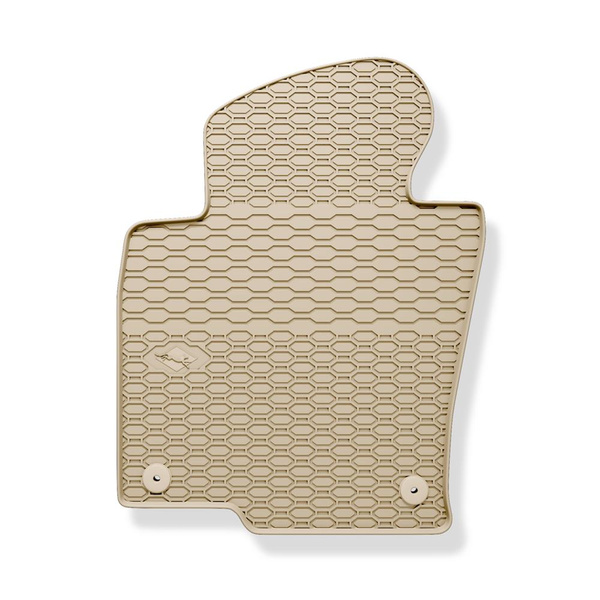 Gummimattor till bil Volkswagen Passat B6 Sedan, Variant (2005-2010) - beige - 4 st.