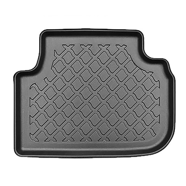 Sats bagagerumsmatta och bilmattor TPE måttillverkade till: BMW Serie 2 F44 Gran Kupé (03.2020-10.2024) - övre bagagerum; till bilar med dubbelt bagagerumsgolv