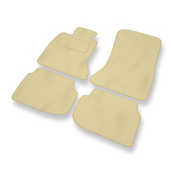Velourmattor till BMW Serie 7 V F01/F02 Limousine (2008-2015) - beige
