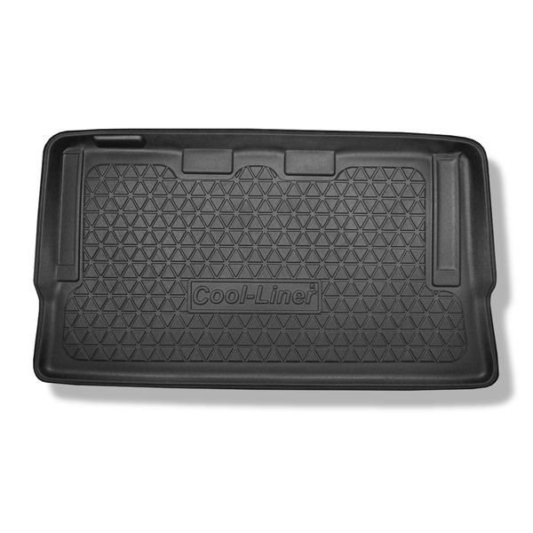 Bagagerumsmattor till Mercedes-Benz V-klass W447 Skåpbil (06.2014-....) - lång version (axelavstånd 3.200 mm, billängd 5.140 mm); bakom tredje sätesraden; utan delat bagageutrymme