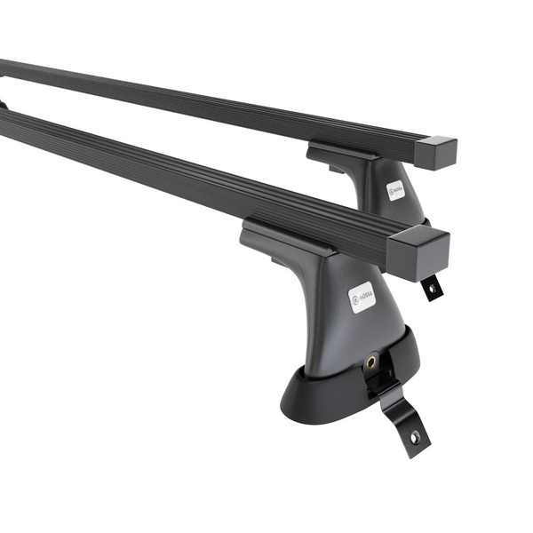 Taklasthållare till Dacia Sandero mk I Kombikupé (2007-2012) - svart takräcke - takhållare - utan fästelement - Stål