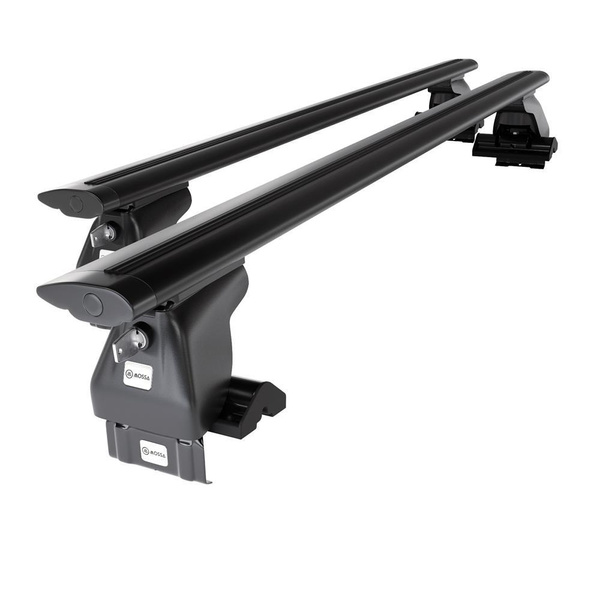 Taklasthållare till Ford Focus mk I Sedan (1998-2004) - svart takräcke - takhållare - utan fästelement - Aluminium