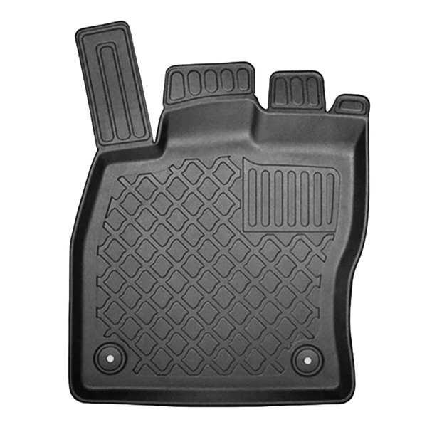 Sats bagagerumsmatta och bilmattor TPE måttillverkade till: Seat Leon III 5F Kombikupé (11.2012-02.2020) - nedre bagagerum; utan dubbelt bagagerumsgolv