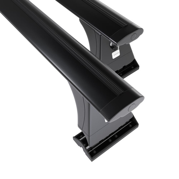 Taklasthållare till Subaru Legacy BL mk IV Kombi (2003-2008) - svart takräcke - takhållare - fästpunkter - Aluminium