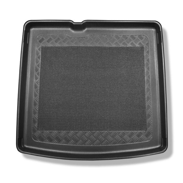 Bagagerumsmattor till Skoda Fabia III NJ Kombi (01.2015-....) - nedre bagagerum (utan multifunktionellt golv)