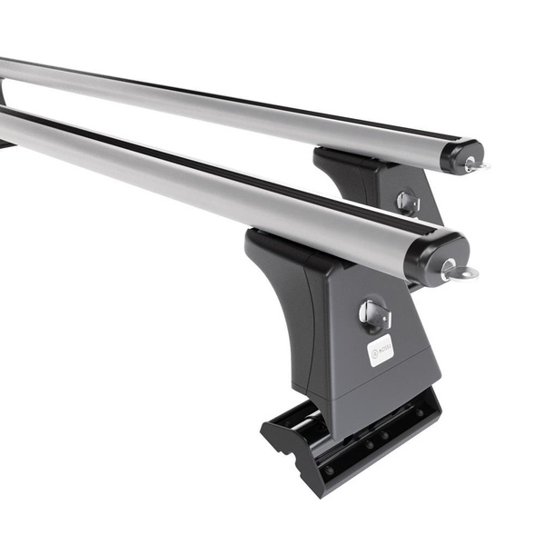 Taklasthållare till BMW Serie 3 G20 Limousine (2019-....) - silver takräcke - takhållare -fästpunkter - Aluminium