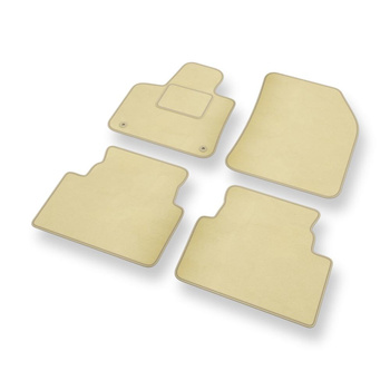 Velourmattor till Citroen C5 Aircross SUV (2017-....) - beige