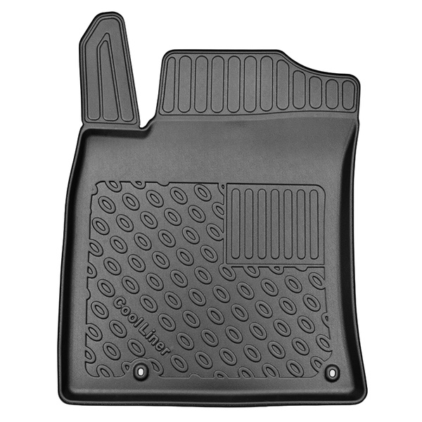 Sats bagagerumsmatta och bilmattor TPE PREMIUM måttillverkade till: Hyundai i30 III Kombikupé (02.2017-....) - nedre bagagerum; utan bagagerumsgolv i två nivåer, ej till i30 N, möjlighet att skära bort en del av vänsternischen; ej till 48V-Hybrid