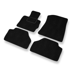 Velourmattor till BMW X3 II F25 SAV (2010-2017) - svarta