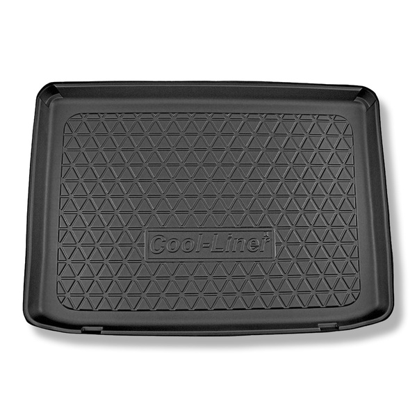 Bagagerumsmattor till Ford Puma Crossover (10.2019-....) - övre bagagerum; rörligt golv i översta läget; även till hybrid; även till elektrisk version Gen-E