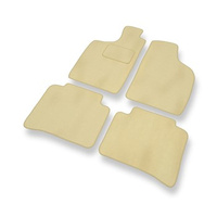 Velourmattor till Nissan Navara D22 (1997-2005) - beige