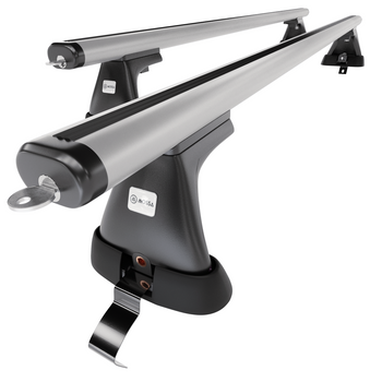 Taklasthållare till Volkswagen Passat B7 Sedan (2010-2014) - silver takräcke - t