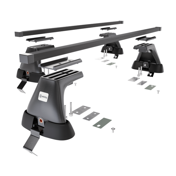 Taklasthållare till Skoda Fabia mk III Kombikupé (2015-2021) - svart takräcke - takhållare - utan fästelement - Stål