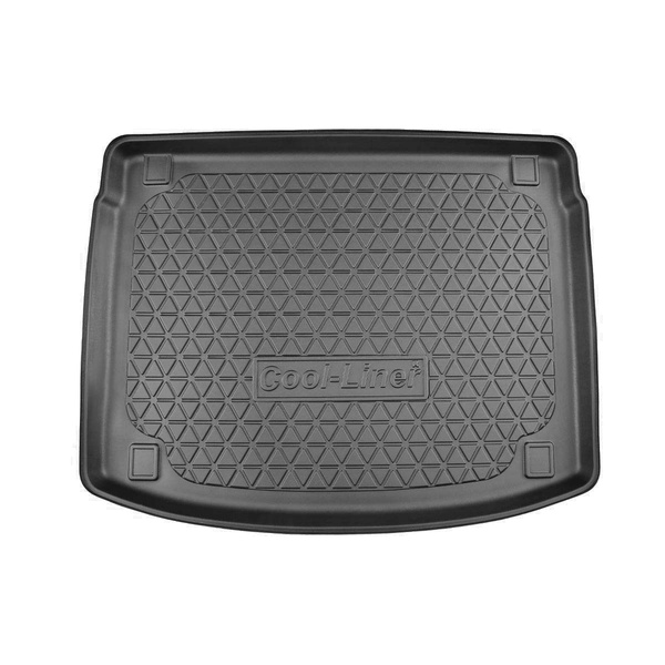 Bagagerumsmattor till Kia XCeed Crossover (09.2019-....) - övre bagagerum (dubbelt golv i översta läget); utan och med högtalare; ej till Plug-in Hybrid och Mild Hybrid version