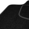 Velourmattor till Mazda 2 II (2007-2014) - svarta