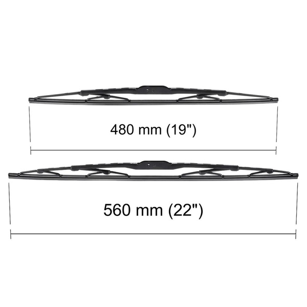 Vindrutetorkarblad till Ford Focus I Kombikupé, Kombi, Sedan (08.1998-05.2005) - standard torkarblad