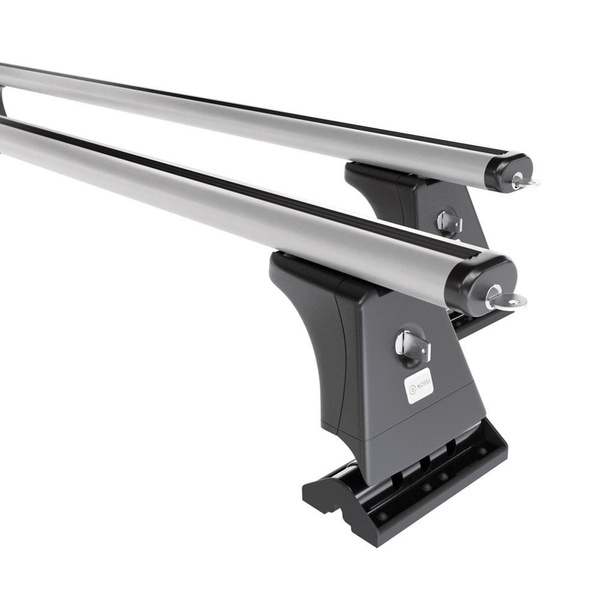 Taklasthållare till Renault Master Skåpbil (2010-2021) - silver takräcke - takhållare -fästpunkter - Aluminium