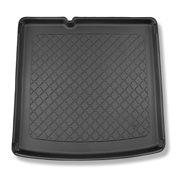 Bagagerumsmattor till Skoda Enyaq iV SUV, Kupé (04.2021-....) - nedre bagagerum; modeller utan rörligt bagagerumsgolv