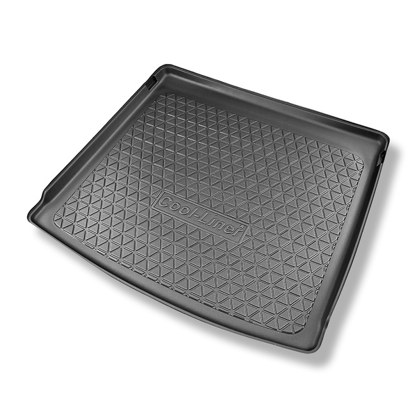 Sats bagagerumsmatta och bilmattor TPE PREMIUM måttillverkade till: Mercedes-Benz GLE V167 SUV (11.2018-....) - 5/7 platser; tredje raden nedsänkt; även Plug-in Hybrid; orörligt baksäte