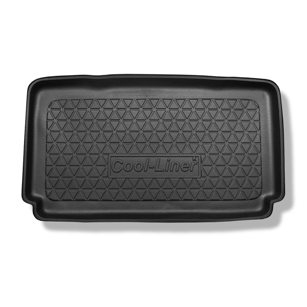 Bagagerumsmattor till Toyota Yaris II Kombikupé (10.2005-2011) - nedre bagagerum; rektangulär bagagerumsyta