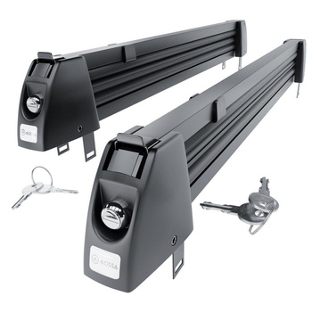 Skidhållare till taklasthållare - Ski rack M-7705 - svart - till 5 par skidor el