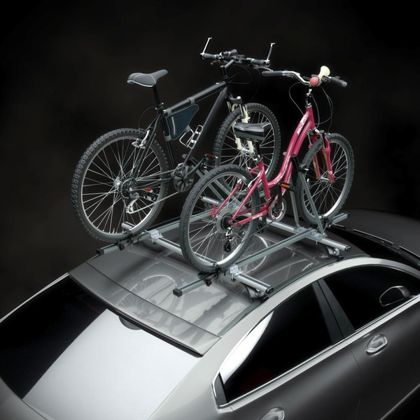 Takmonterad cykelhållare av aluminium - 2xM-08