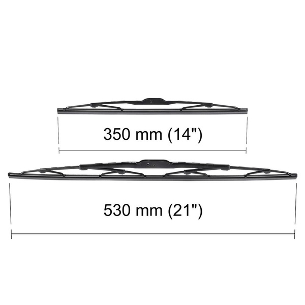 Vindrutetorkarblad till Nissan Micra K13 Kombikupé, Cabriolet (07.2010-2017) - standard torkarblad