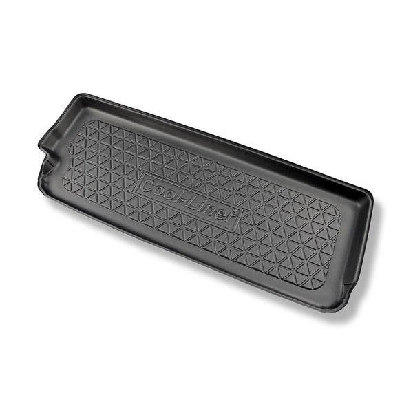 Sats bagagerumsmatta och bilmattor TPE PREMIUM måttillverkade till: Tesla Model X SUV (10.2016-12.2020) - 6 platser; 2a raden; för utrymme bakom tredje sätesraden