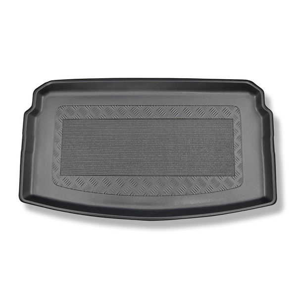 Bagagerumsmattor till Volkswagen Polo VI 2G AW Kombikupé (10.2017-....) - nedre bagagerum; rörligt golv i nedersta läget