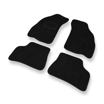 Filtmattor till Hyundai Accent I Coupé, Kombikupé, Sedan (1995-1999) - svarta