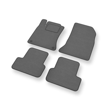 Velourmattor till Mercedes-Benz CLA I C117 Kupé, Shooting Brake (2013-2019) - gr